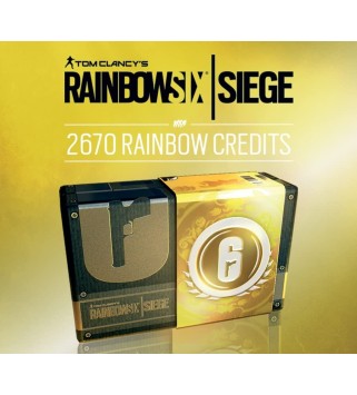 Tom Clancy s Rainbow Six Siege - 2670 Credits Pack XBOX One Xbox One Key GLOBAL